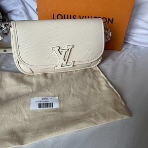 LOUIS VUITTON  Buci Epi Leather shoulder bag three length